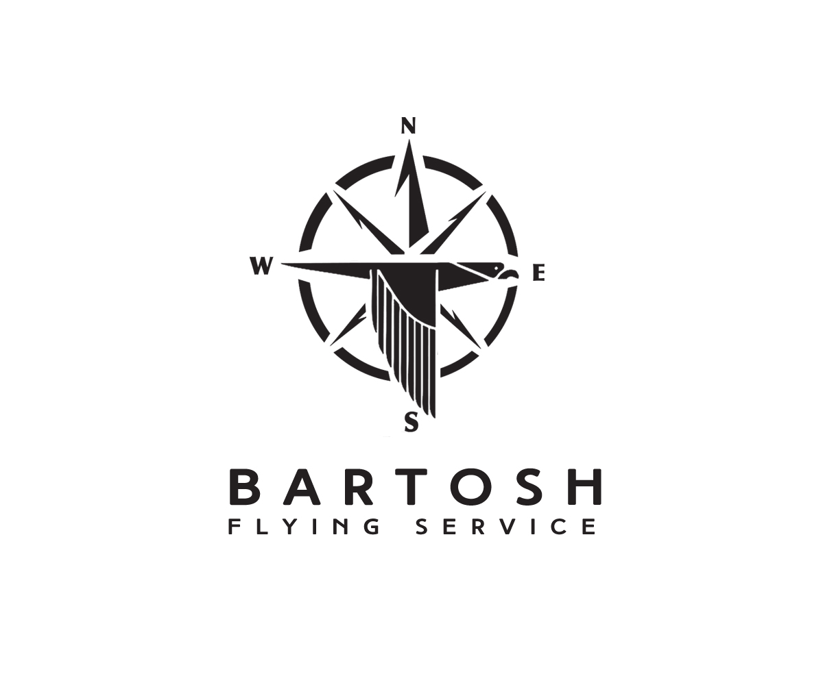 Logo Design for Bartosh Flying Service