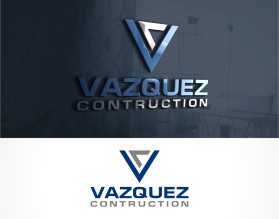 Vazquez Construction entry by beckydsgn