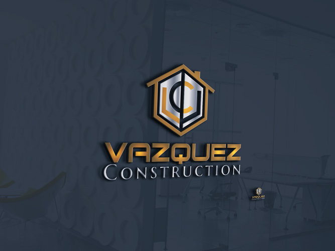 Logo Design for Vazquez Construction