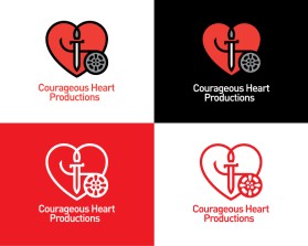 Courageous Heart Productions entry by Graphic Mind
