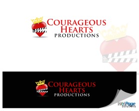 Courageous Heart Productions entry by webpagesol