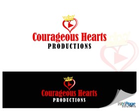 Courageous Heart Productions entry by webpagesol