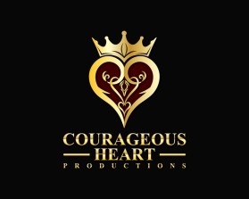 Courageous Heart Productions entry by logohub