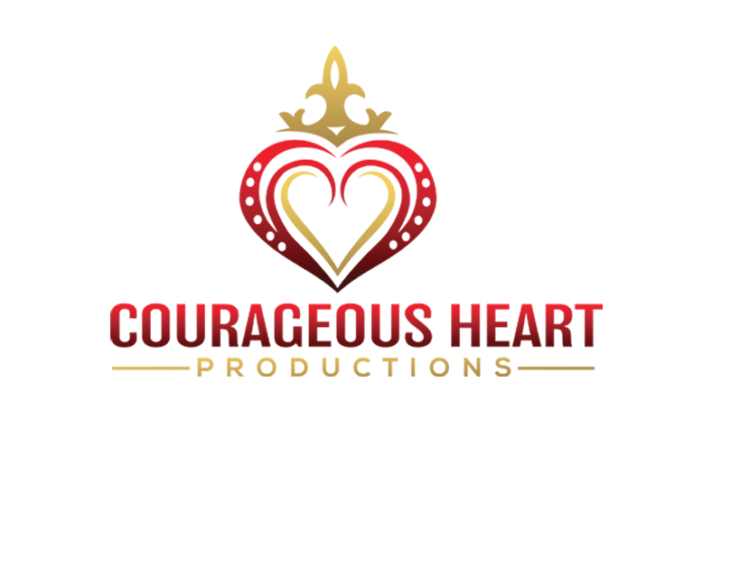Logo Design for Courageous Heart Productions
