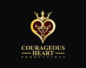 Courageous Heart Productions entry by logohub