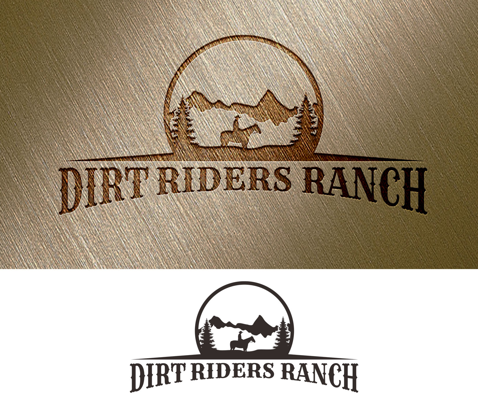 Logo Design for Dirt Riders Ranch
