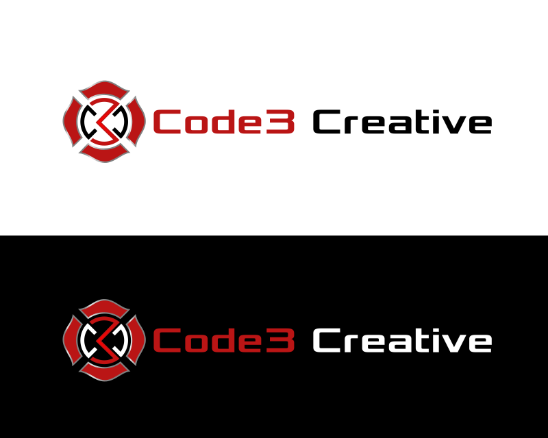 Logo Design for Code3 Creative