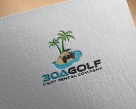 30A Golf Cart Rental Company (need help with coming up with a company name, logo and website domain name) entry by vishal.dplanet@gmail.com