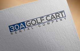 30A Golf Cart Rental Company (need help with coming up with a company name, logo and website domain name) entry by Dark49