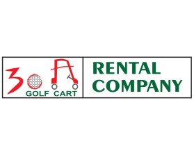 30A Golf Cart Rental Company (need help with coming up with a company name, logo and website domain name) entry by akshay