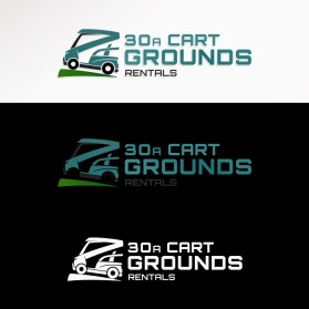 30A Golf Cart Rental Company (need help with coming up with a company name, logo and website domain name) entry by Edge Creative