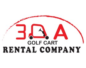 30A Golf Cart Rental Company (need help with coming up with a company name, logo and website domain name) entry by akshay