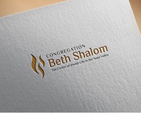 Winning entry: Congregation Beth Shalom entry by Sanadesigns