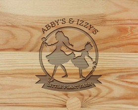 Abby&rsquo;s &amp; Izzy&rsquo;s Little Plant Farm entry by Edge Creative