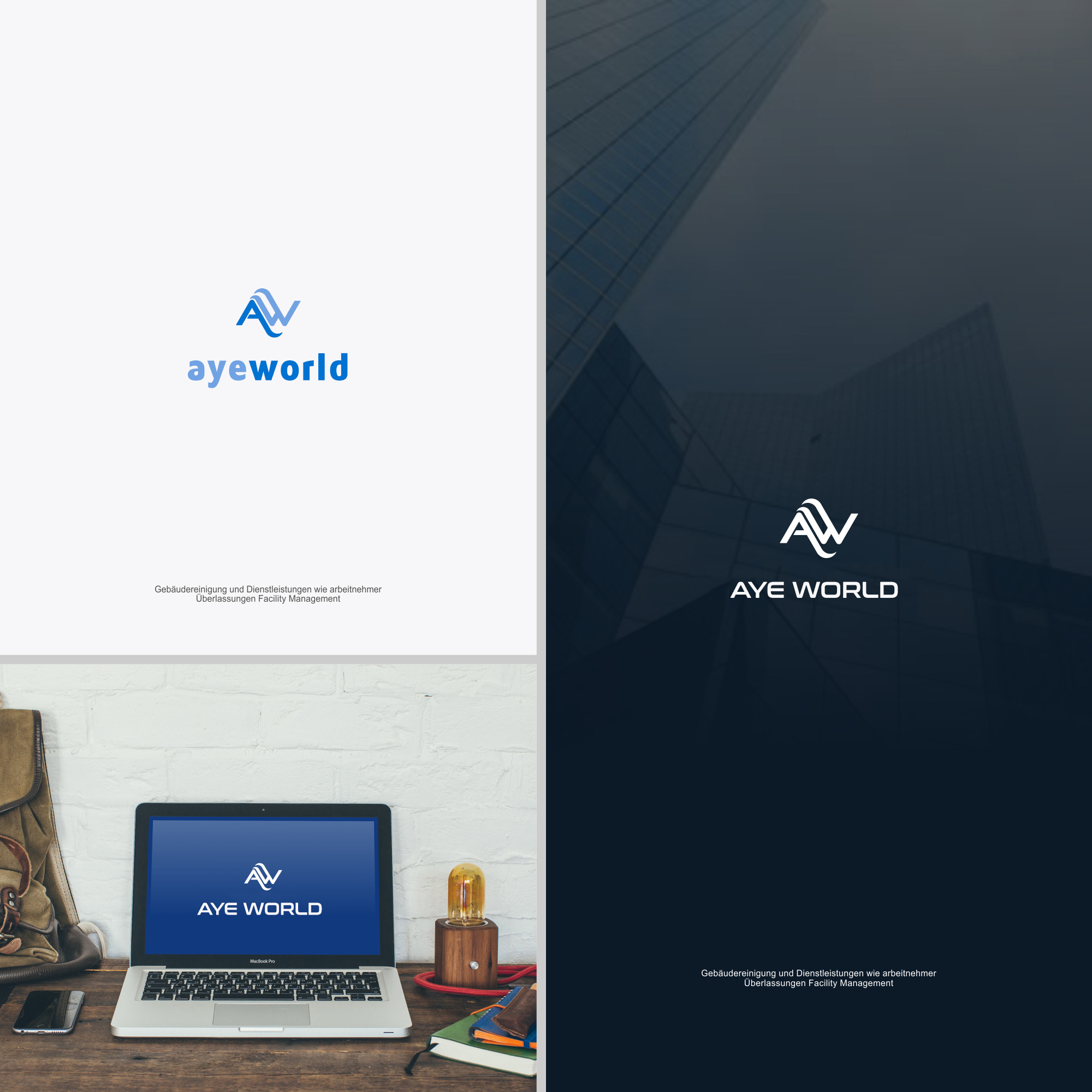 Logo Design for Ayeworld (can be designed all capital letters or all lowercase)