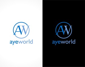 Ayeworld (can be designed all capital letters or all lowercase)  entry by beckydsgn