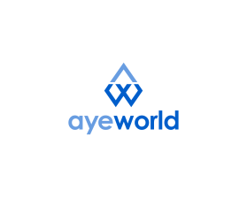 Ayeworld (can be designed all capital letters or all lowercase)  entry by djavadesign