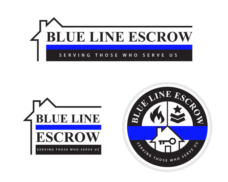Logo Design for Blue Line Escrow