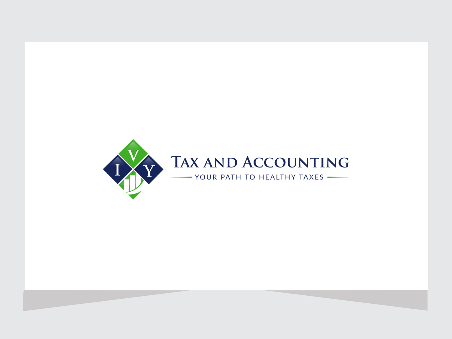 Logo Design for Ivy Tax and Accounting Services