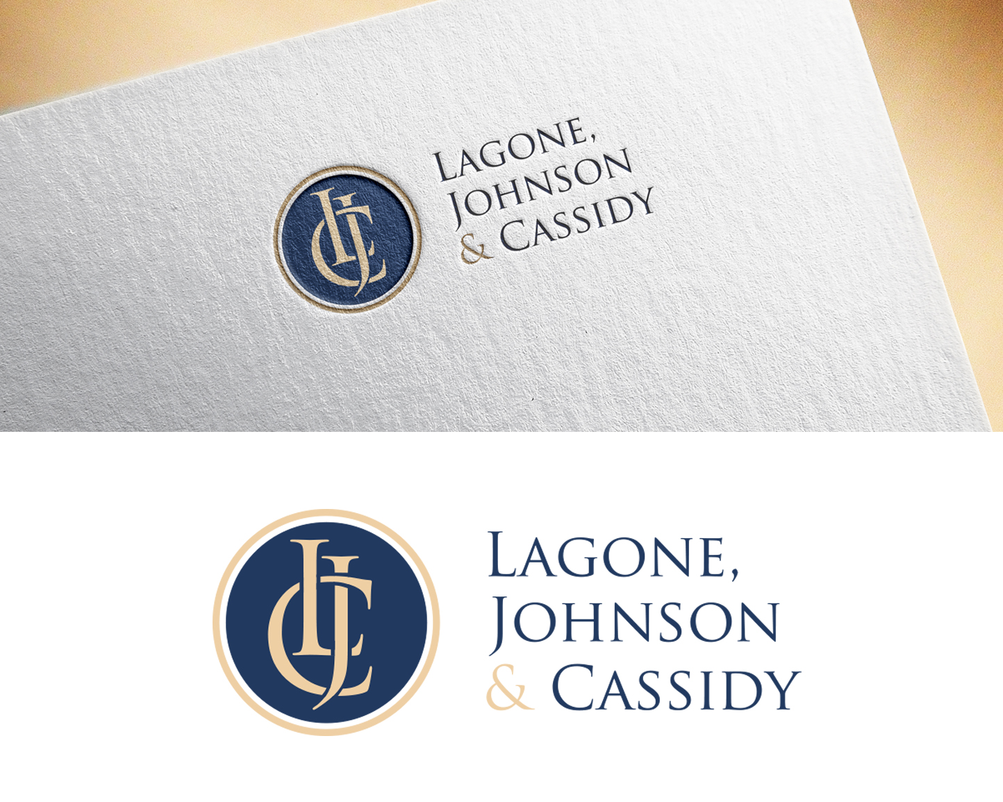 Logo Design for Langone, Johnson & Cassidy