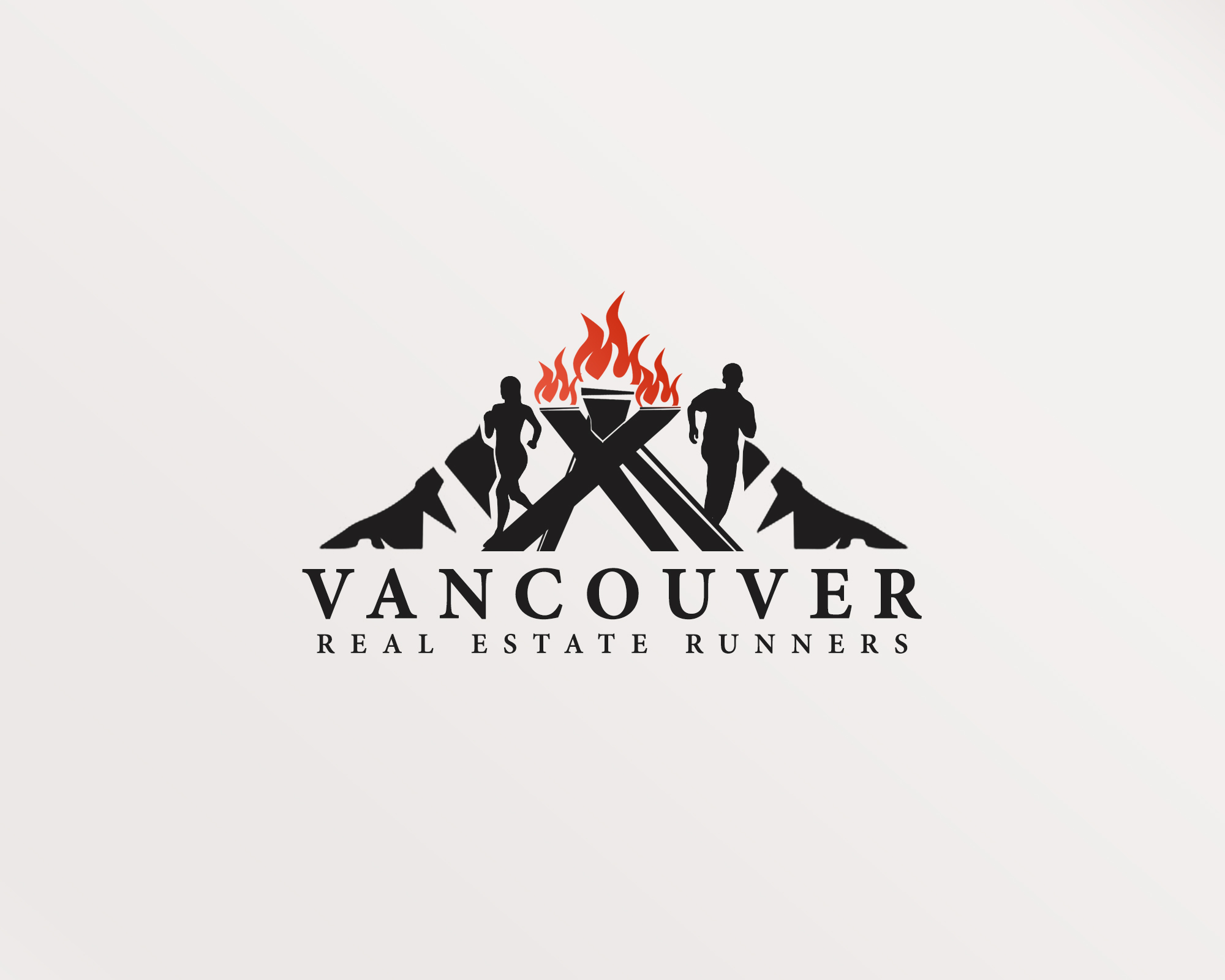 Logo Design for Real Estate Runners