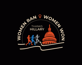 Women ran, Woman won. Thanks, Hillary. entry by dsdezign