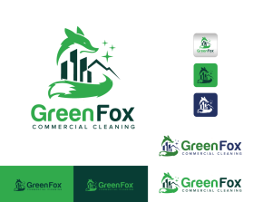 Green Fox Commercial Cleaning entry by dzign18