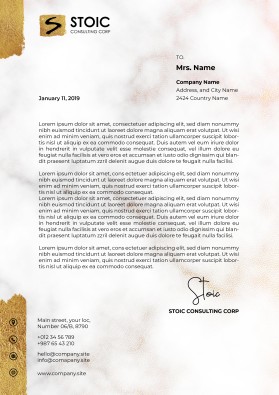 Stoic Consulting Corp. entry by tarudesignz