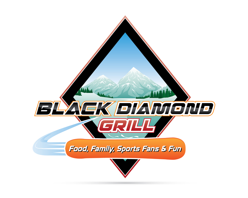 Logo Design for Black Diamond Grill 