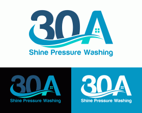 30A Shine Pressure Washing  entry by dsdezign