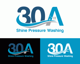 30A Shine Pressure Washing  entry by dsdezign