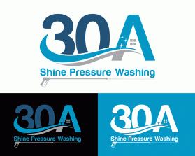 30A Shine Pressure Washing  entry by dsdezign