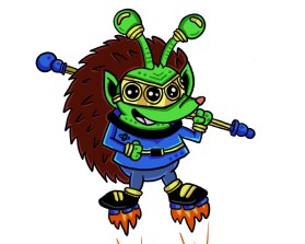 alienhedgehog entry by beekitty7