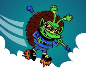 alienhedgehog entry by beekitty7