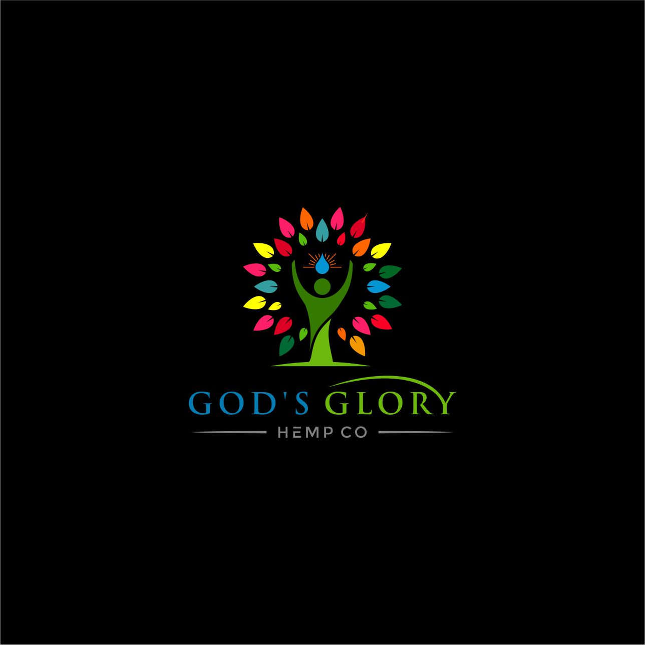 Logo Design for God's Glory Hemp Co. / www.GodsGloryHemp.com