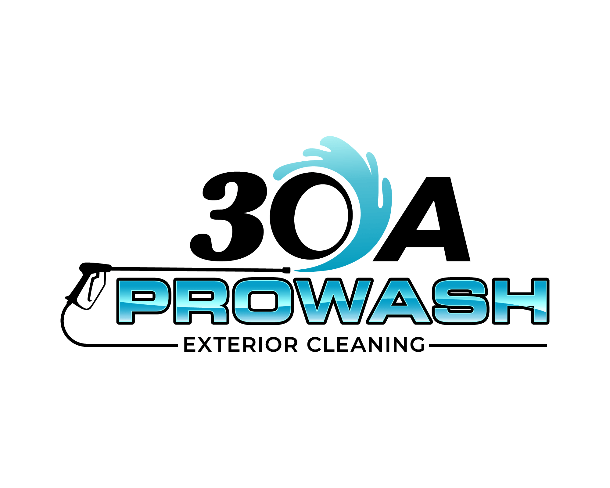 Logo Design for 30A ProWash 