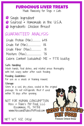 Hoss &amp; Duke's Pet Food, LLC entry by neilfurry