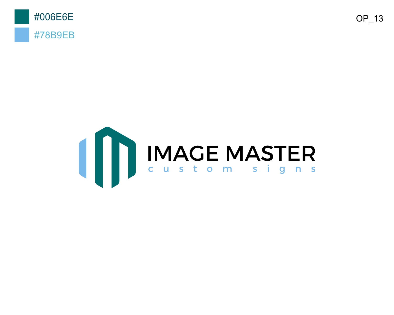 Logo Design for Image Master Custom Signs