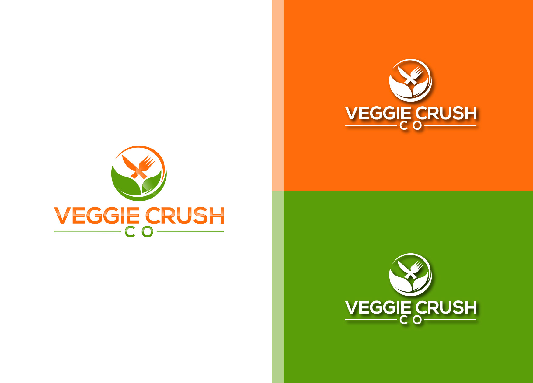 Logo Design for Veggie Crush Co