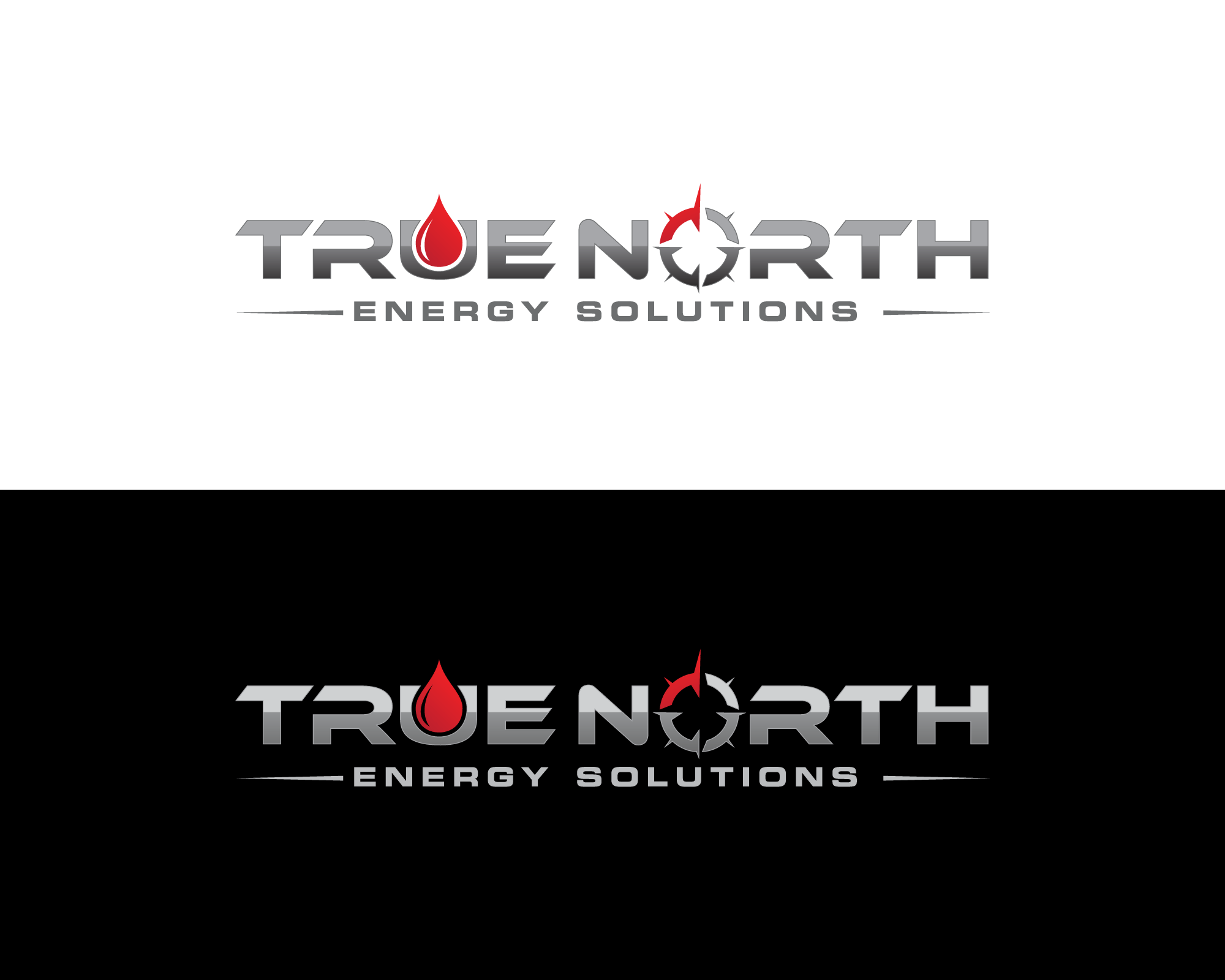 Logo Design for True North Energy Solutions