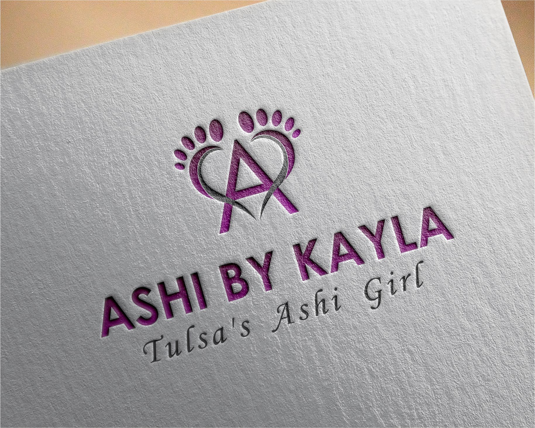 Logo Design for Ashi by Kayla