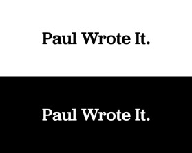 Paul Wrote It.  entry by nsdhyd