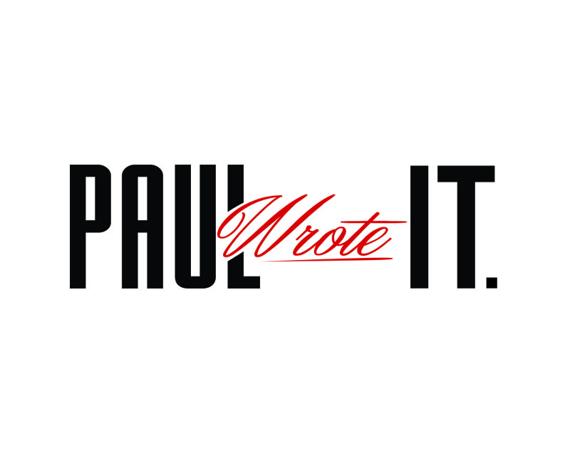 Logo Design for Paul Wrote It. 