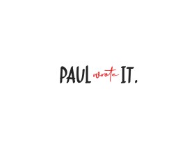 Paul Wrote It.  entry by Edge Creative