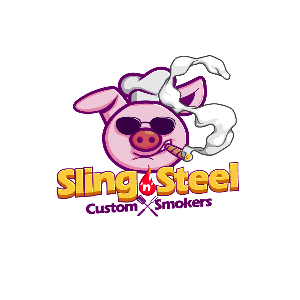 Smoking Pig Logo