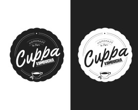 Cuppa Kombucha  entry by Edge Creative