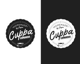 Cuppa Kombucha  entry by Edge Creative