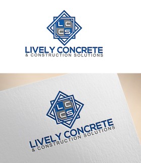 Lively Concrete &amp; Construction Solutions entry by Dark49