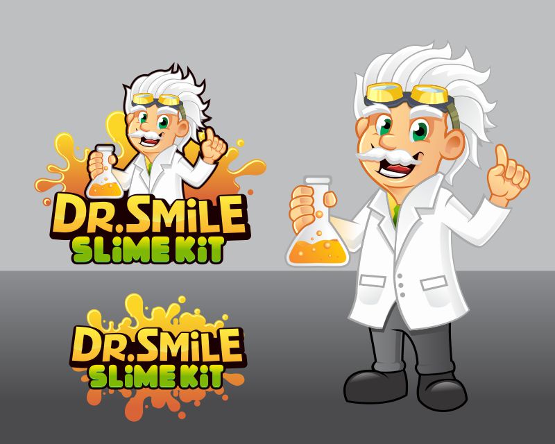 Logo Design for Dr. Smile (product name) for Slime Kit