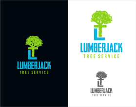 Winning entry: Lumberjack Tree Service entry by logo037